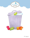 Elizabeth Craft Designs - Monster Party Collection - Dies - Garbage Can