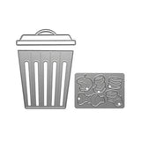 Elizabeth Craft Designs - Monster Party Collection - Dies - Garbage Can