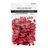Spellbinders Smooth Discs Color Essentials Sequins - Various Colors