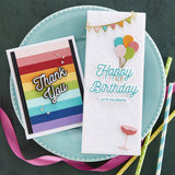 Spellbinders Many Thanks Clear Stamp & Die Set from the Cardmaker III Collection