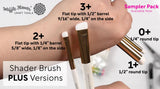 Waffle Flower Shader Brush PLUS Sampler (4/pk)