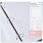 We R Memory Keepers 12"X12" Ring Page Protectors 100/Pkg