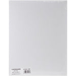 Grafix Medium Weight Chipboard Sheets 8.5"X11" 25/Pkg White