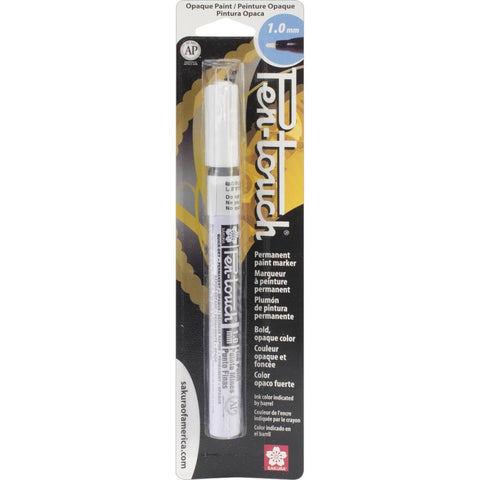 Pen-Touch Paint Marker Fine Point 1mm White