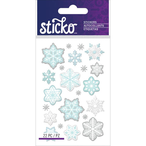 Sticko Stickers Snowflakes