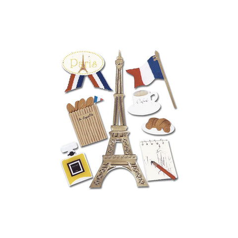 Jolee's Boutique Dimensional Stickers Paris