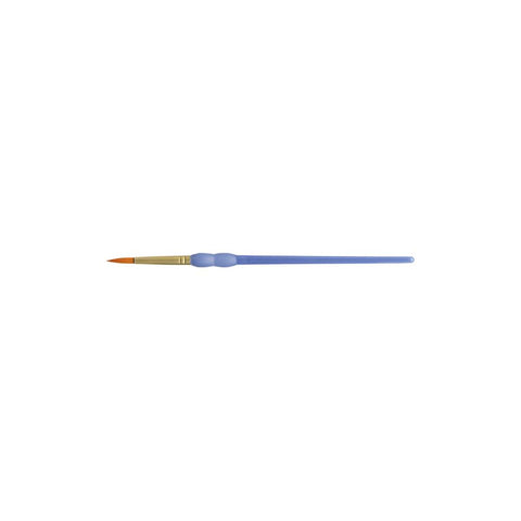 Crafter's Choice Gold Taklon Round Brush Size 10/0