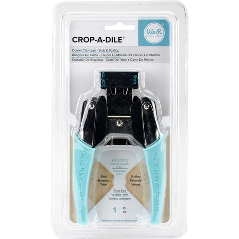 Crop-A-Dile Corner Chomper Tool - Stub & Scallop