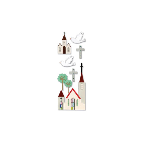 Jolee's Dimensional Stickers Church