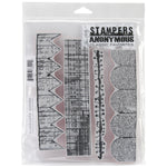 Tim Holtz Cling Stamps 7"X8.5" - Classics #6