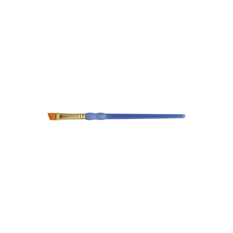 Crafter's Choice Gold Taklon Angular Brush 1/2" Width