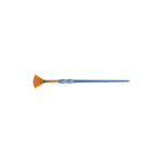 Crafter's Choice Gold Taklon Fan Brush Size 2