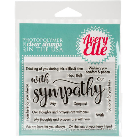 Avery Elle - Clear Stamp Set 4"X3"