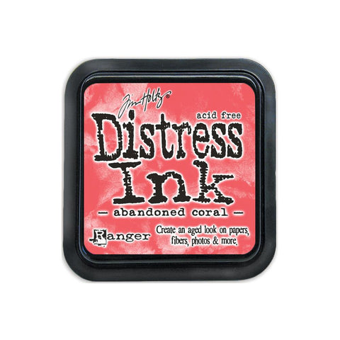 Tim Holtz Distress Ink Pad Abandoned Coral