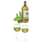 Jolee's By You Dimensional Stickers Wine Glass & Bottle