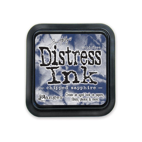 Tim Holtz Distress Ink Pad Chipped Sapphire