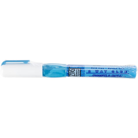 Zig 2-Way Glue Pen Squeeze & Roll