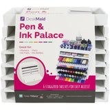 Totally Tiffany Desk Maid Pen & Ink Palace White, 7"Hx9"W