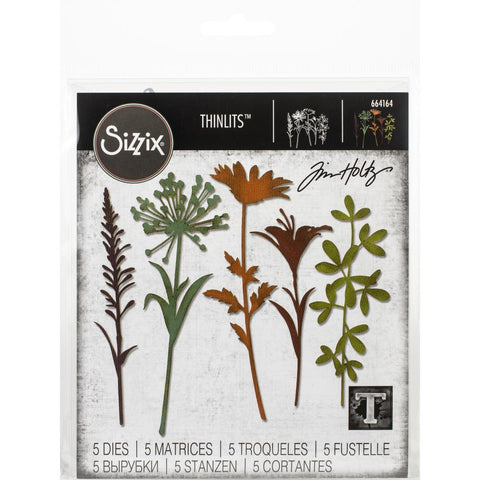 Sizzix - Thinlits Dies By Tim Holtz Wildflower Stems #2