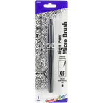 Pentel Arts Sign Pen W/Micro Brush Tip Black