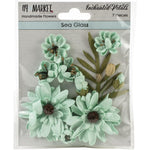 49 And Market - Enchanted Petals 7/Pkg -Sea Glass