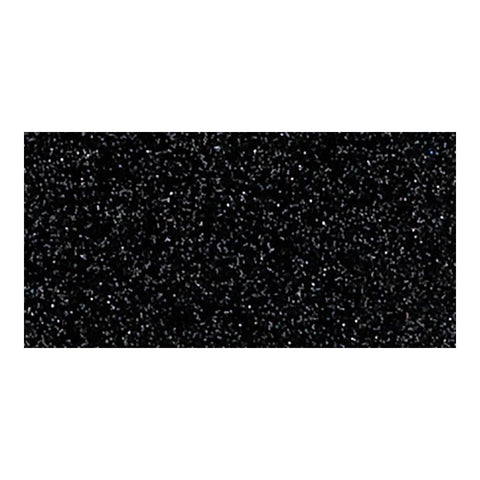 American Crafts Glitter Cardstock 12"X12" Black