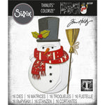 Sizzix Thinlits Dies By Tim Holtz 16/Pkg Winston Colorize