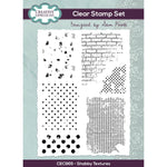 Creative Expressions A5 Clear Stamp Set By Sam Poole - Shabby Textures