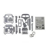 Elizabeth Craft Metal Die & Stamp Kit Retro Bus