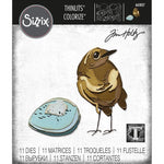 S60 Sizzix Thinlits Dies By Tim Holtz 11/Pkg Bird & Egg Colorize