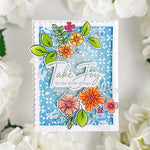 Pinkfresh Studio Die Floral & Diamond Tiles Cover Plate
