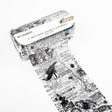 49 And Market Curators Essential 4" Washi Tape Roll Meadow