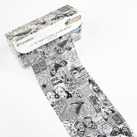 49 And Market Curators Essential 4" Washi Tape Roll Wings