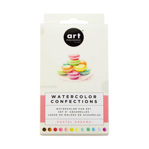 Prima Watercolor Confections Watercolor Pans 12/Pkg Pastel Dreams