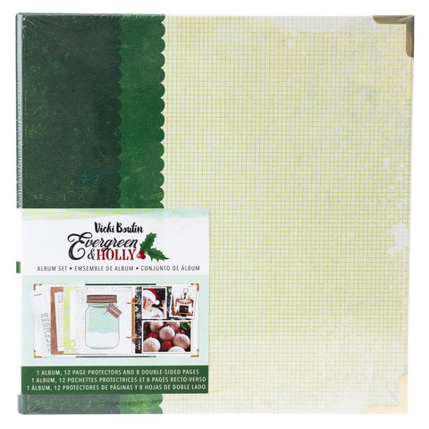 Vicki Boutin Evergreen & Holly Album Set 6"X8"