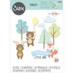 Sizzix Thinlits Dies By Jennifer Ogborn 26/Pkg Woodland Baby