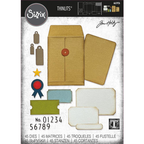 Sizzix Thinlits Dies By Tim Holtz Collector