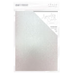 Craft Perfect Luxury Embossed Cardstock A4 5/Pkg Snowbound