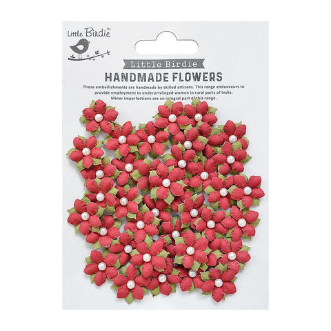 Little Birdie - Elira Paper Flowers 40/Pkg Love and Roses
