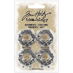 Idea-Ology Metal Adornments 4/Pkg Christmas