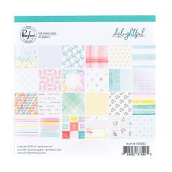 S40 PinkFresh Studio Double-Sided Paper Pack 6"X6" 24/Pkg Delightful