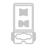 Sizzix Thinlits Dies By Eileen Hull 5/Pkg Library Pocket ATC Card & Tabs