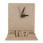 Little Birdie Customizable MDF Table Clock And Date Keeper
