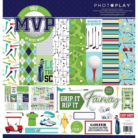 PhotoPlay Collection Pack 12"X12" MVP Golf