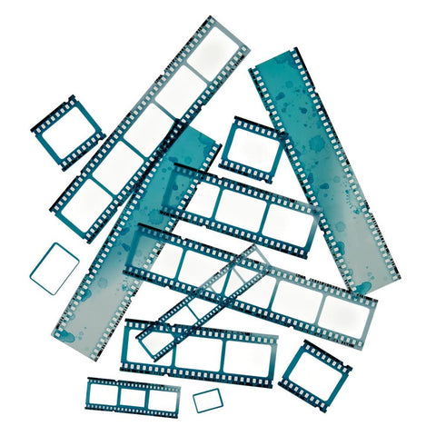 Color Swatch: Ocean Acetate Filmstrips 11/Pkg