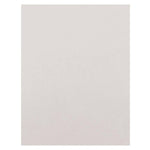 Craft Perfect Weave Textured Classic Card 8.5"X11" Misty Grey