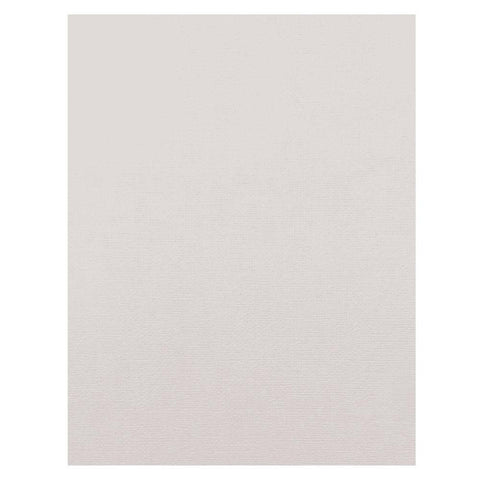 Craft Perfect Weave Textured Classic Card 8.5"X11" Misty Grey