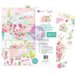 Prima Marketing Double-Sided Paper Pad 12"X12" 14/Pkg Postcards From Paradise, 6 Foiled Design