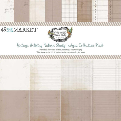49 And Market Collection Pack 12"X12" Nature Study Ledger