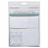 49 And Market Create-An-Album Waterfall Enclosure Set 4"X6" White